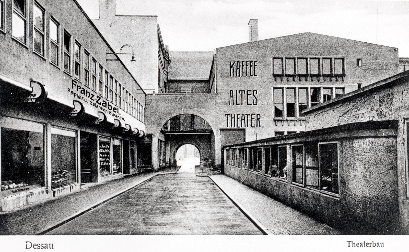 Bild von früher cafe altes theater
