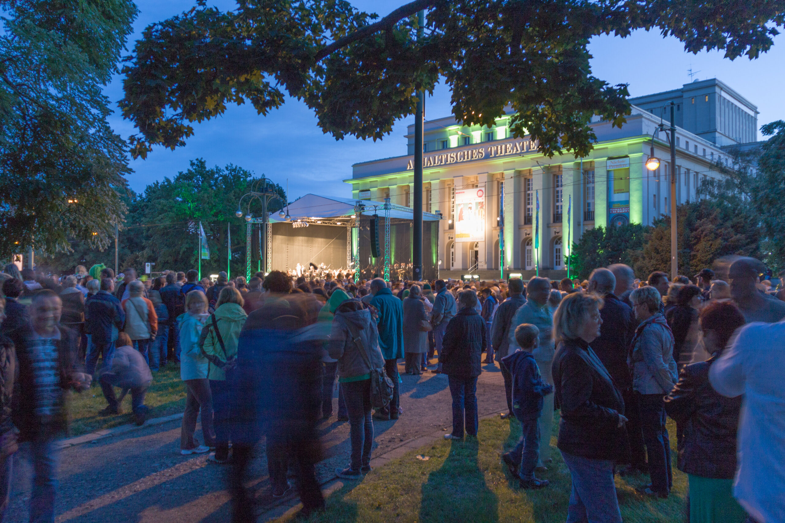 Open Air am Anhaltischen Theater Dessau