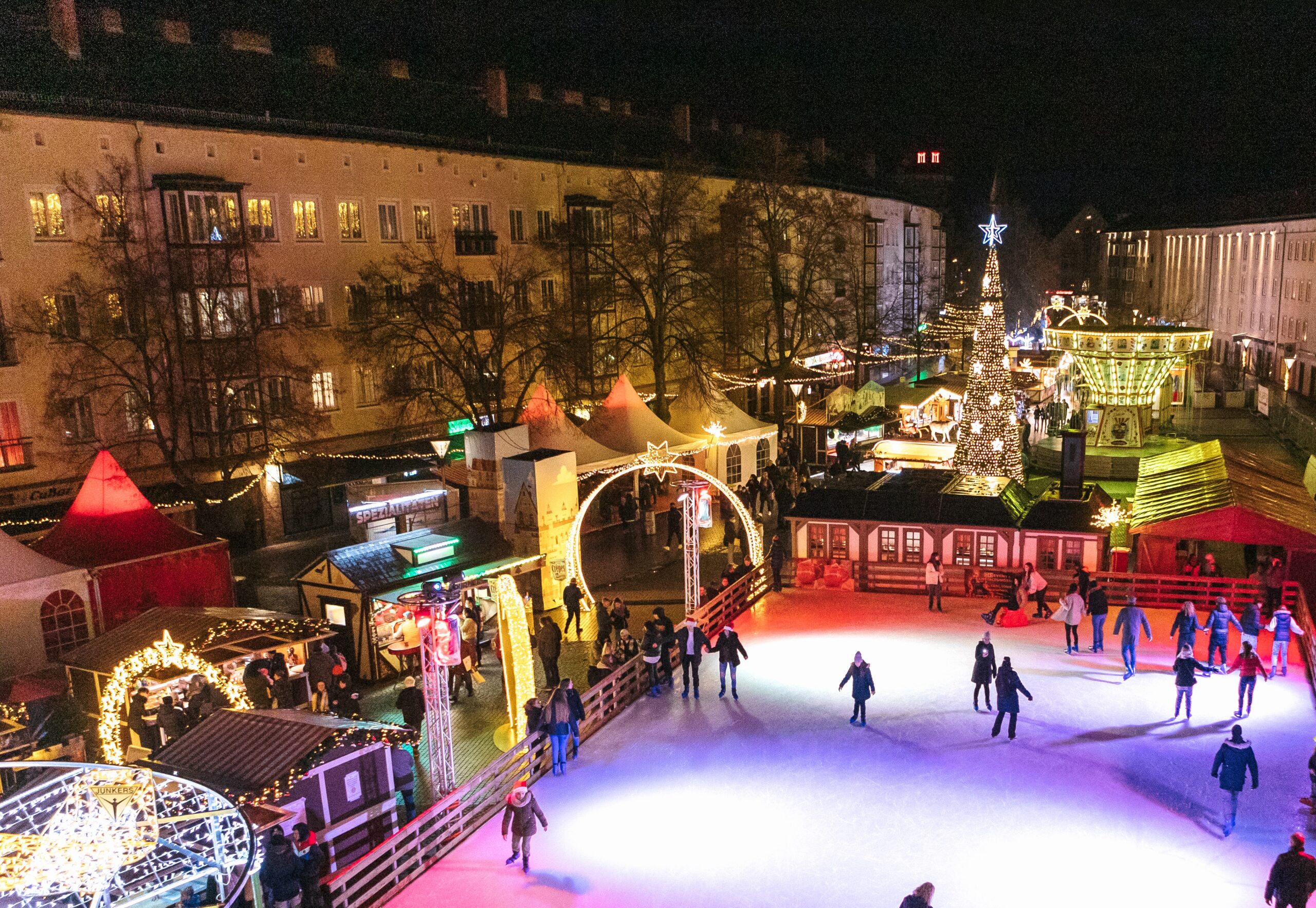 Dessau Weihnachtsmarkt Dezember 2021 @Sebastian Köhler