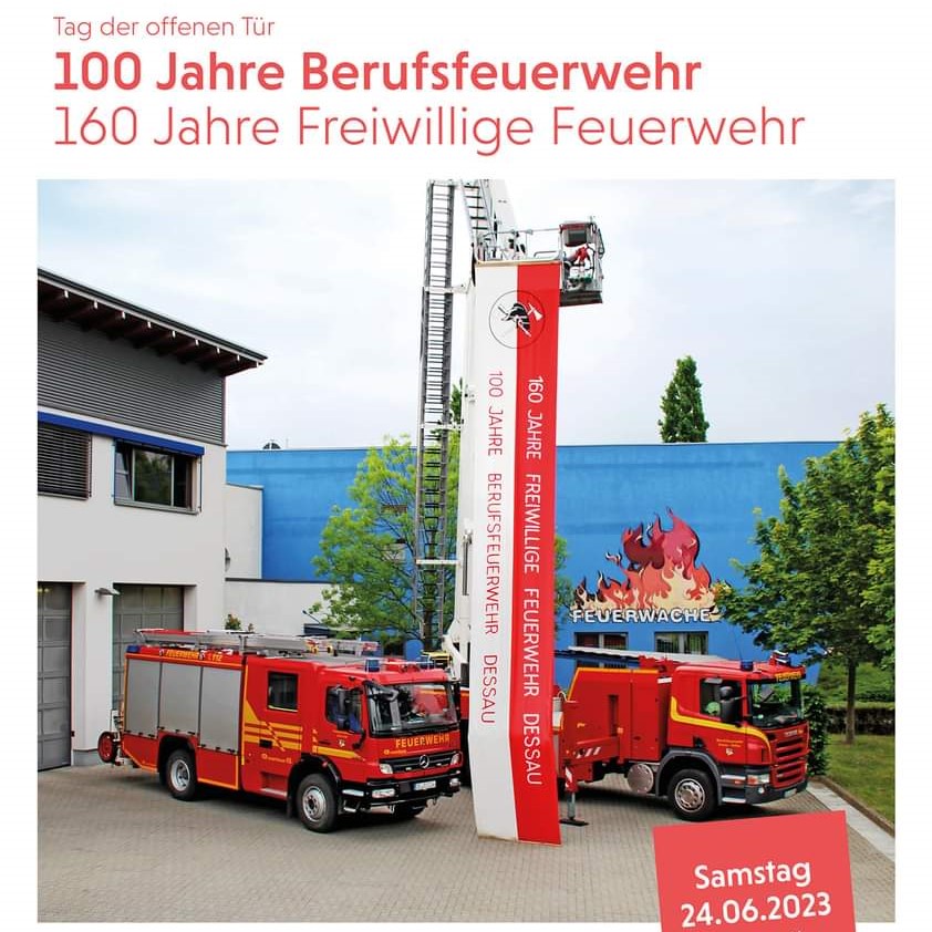 Tag der offenen Tür bei der Feuerwehr Dessau-Roßlau