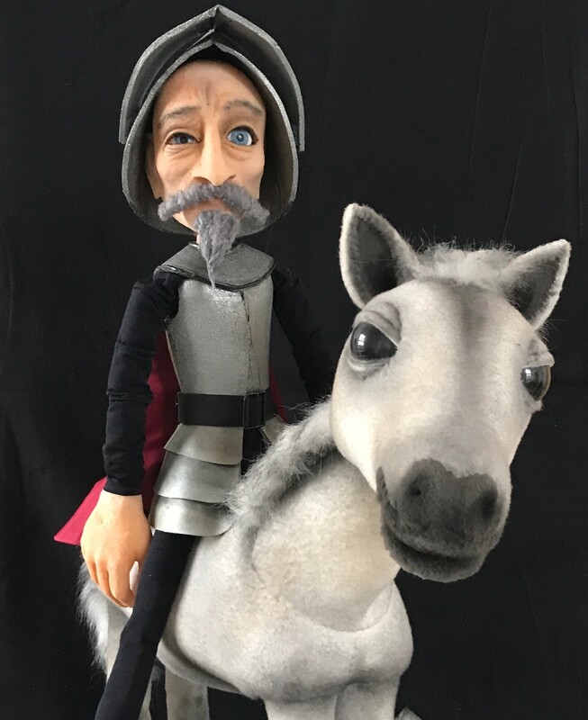 Puppenspiel Don Quixote im Alten Theater Dessau, Foto Franziska Bilharz
