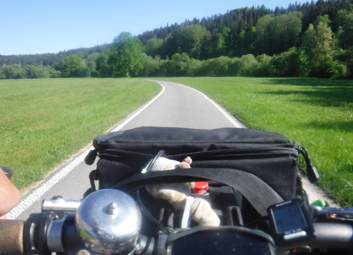 Unterwegs auf dem Kocher-Jagst-Radweg