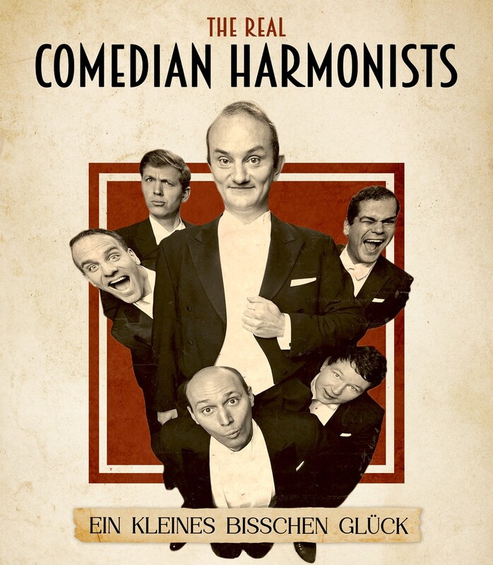 Plakat The Real Comedian Harminists, Grafik Resetproduction, Urban-Ruths