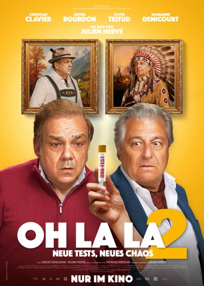 Filmplakat "Oh la la 2" im Sommerkino Dessau